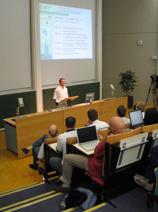 Barend Köbben in the opening session